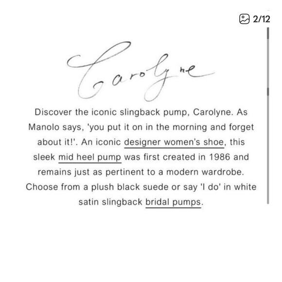 Manolo Blahnik Carolyne Navy Blue Patent Leather Pointed Toe Slingback Pump 39.5 - Picture 2 of 10